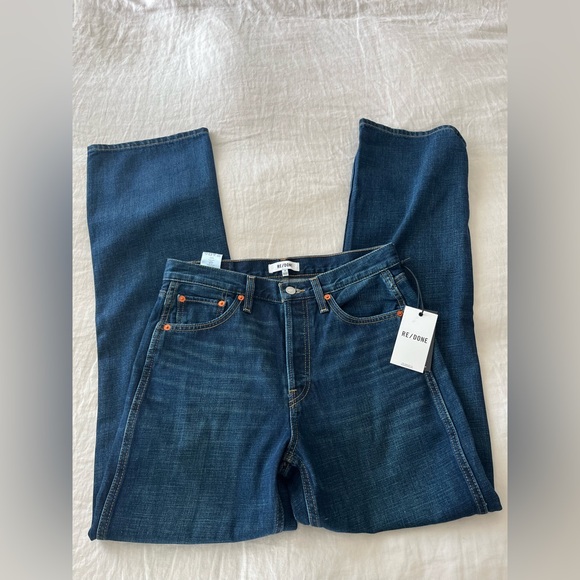 NWT RE/DONE RELAXED LONG JEANS - Picture 3 of 5